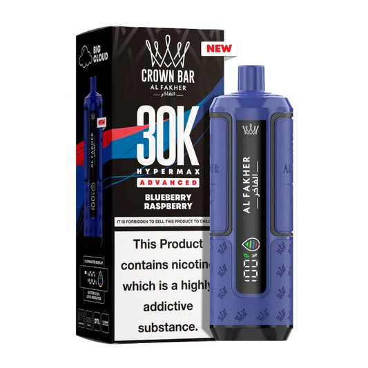 Al Fakher Hypermax 30K Prefilled Pod Kit - Blueberry Raspberry