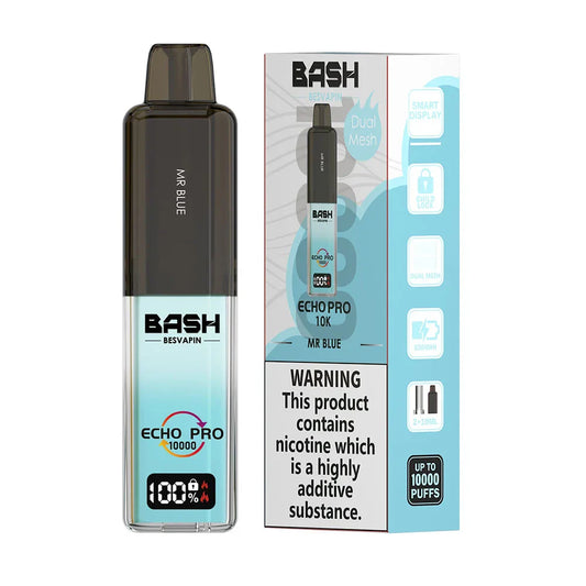 Bash Besvapin Echo Pro 10K Prefilled Pod Kit - Mr Blue