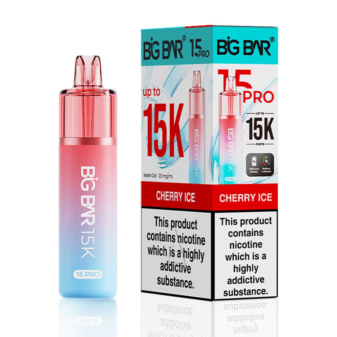 Big Bar Pro 15K Prefilled Pod Kit - Cherry Ice