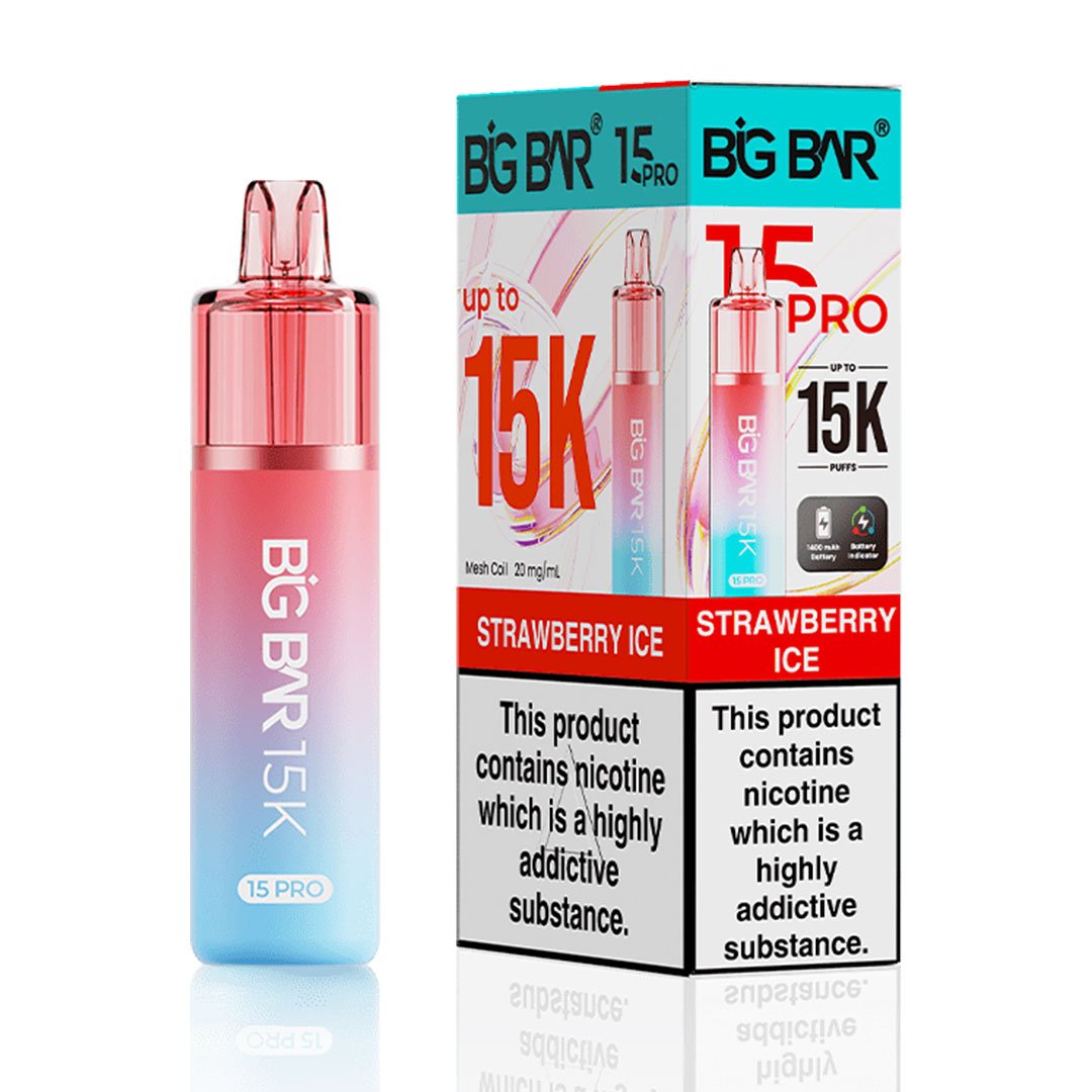 Big Bar Pro 15K Prefilled Pod Kit - Strawberry Ice