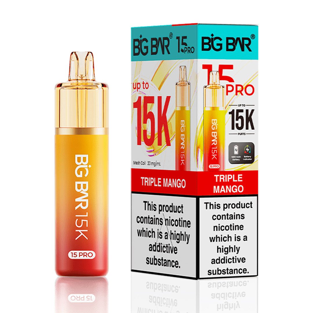 Big Bar Pro 15K Prefilled Pod Kit - Triple Mango