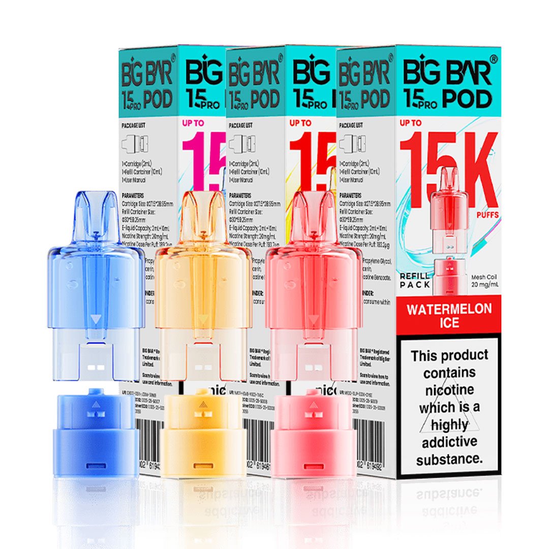 Big Bar Pro 15K Prefilled Pods