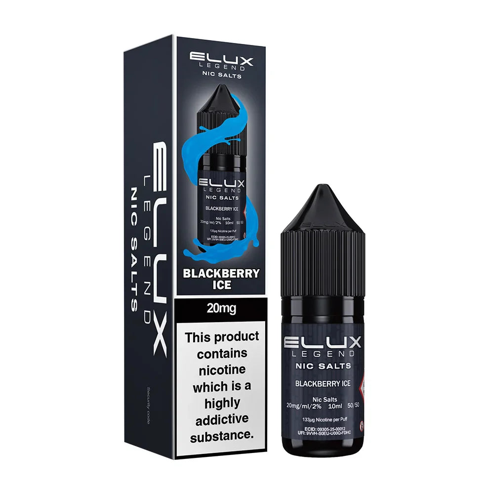 Blackberry Ice Elux Legend 10ml Nic Salt
