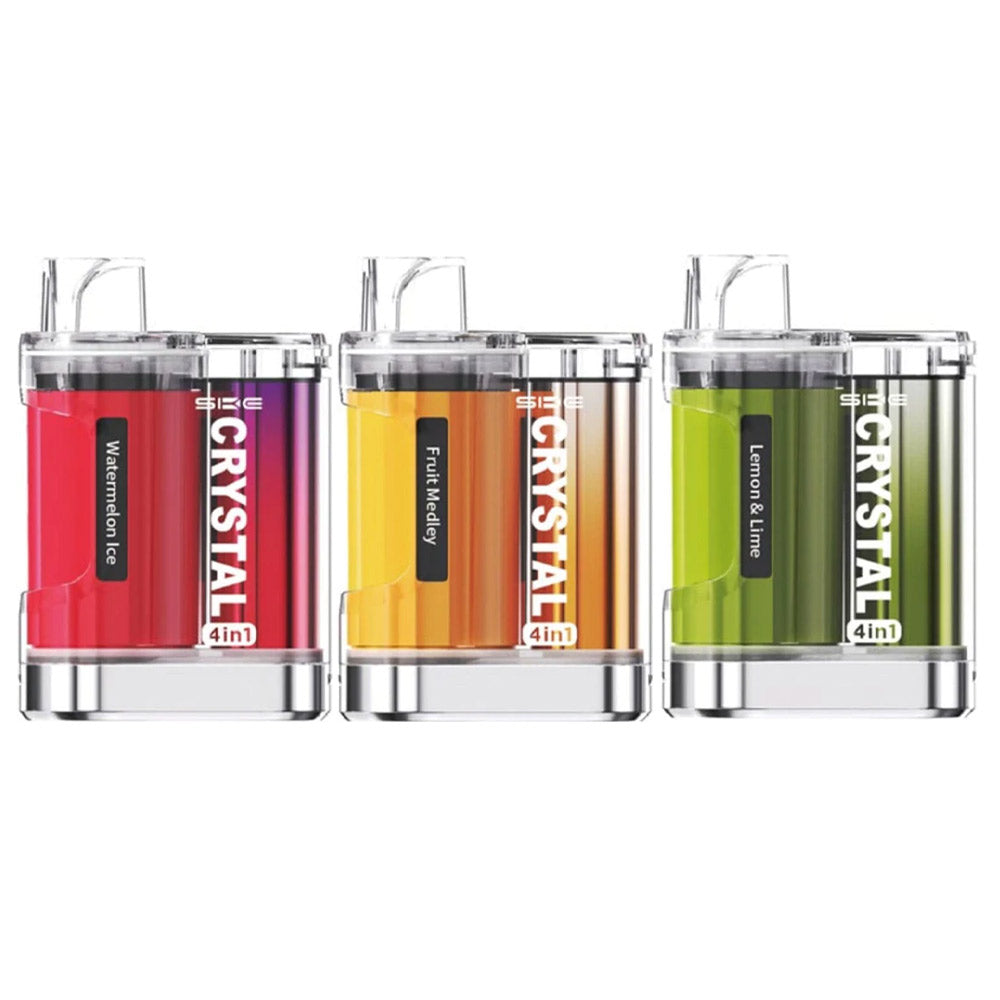 SKE Crystal 2400 Puffs 4in1 Disposable Vape | 3 For 15
