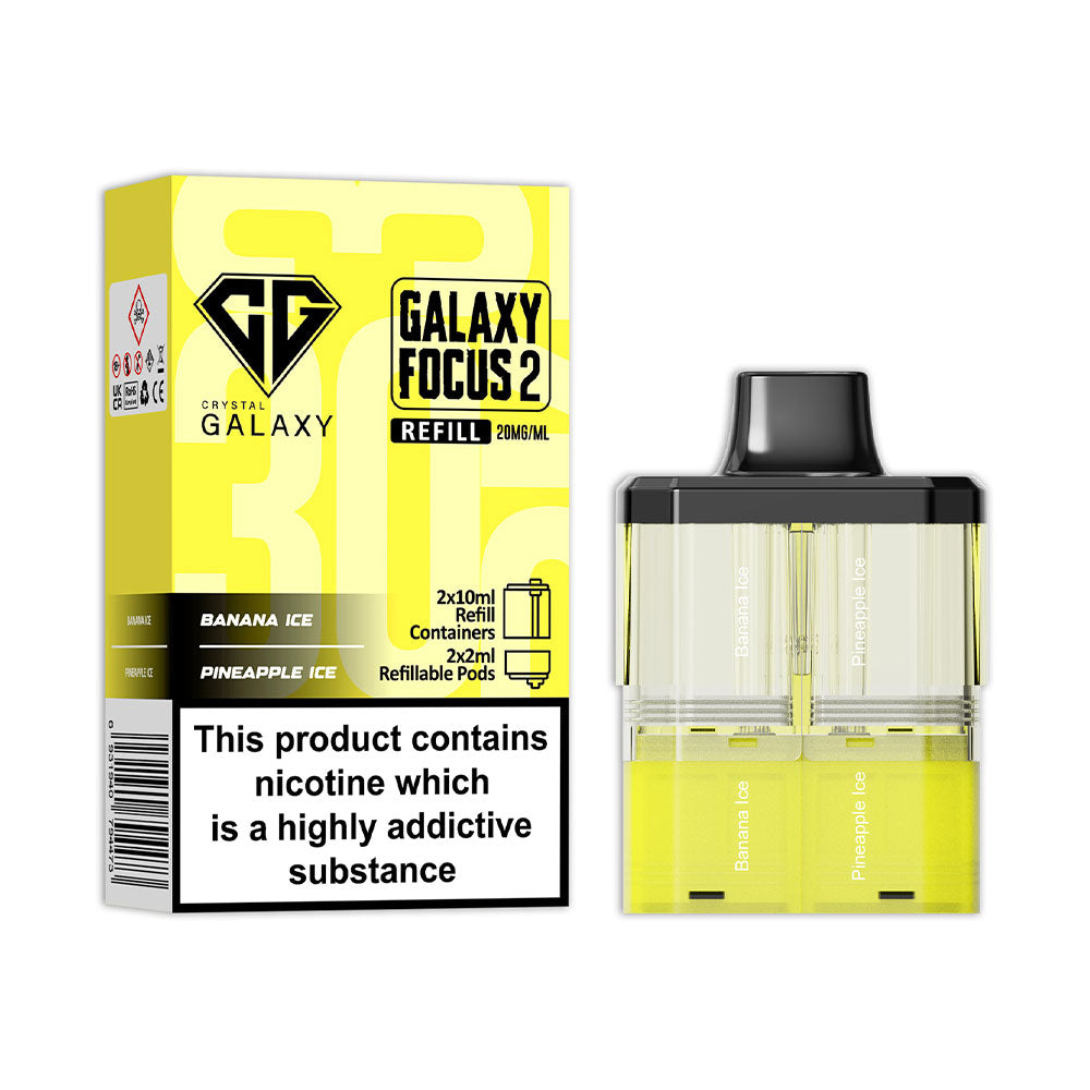 Crystal Galaxy Focus 2 30K Prefilled Pods
