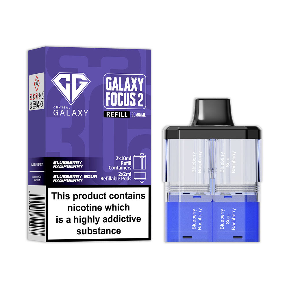 Crystal Galaxy Focus 2 30K Prefilled Pods