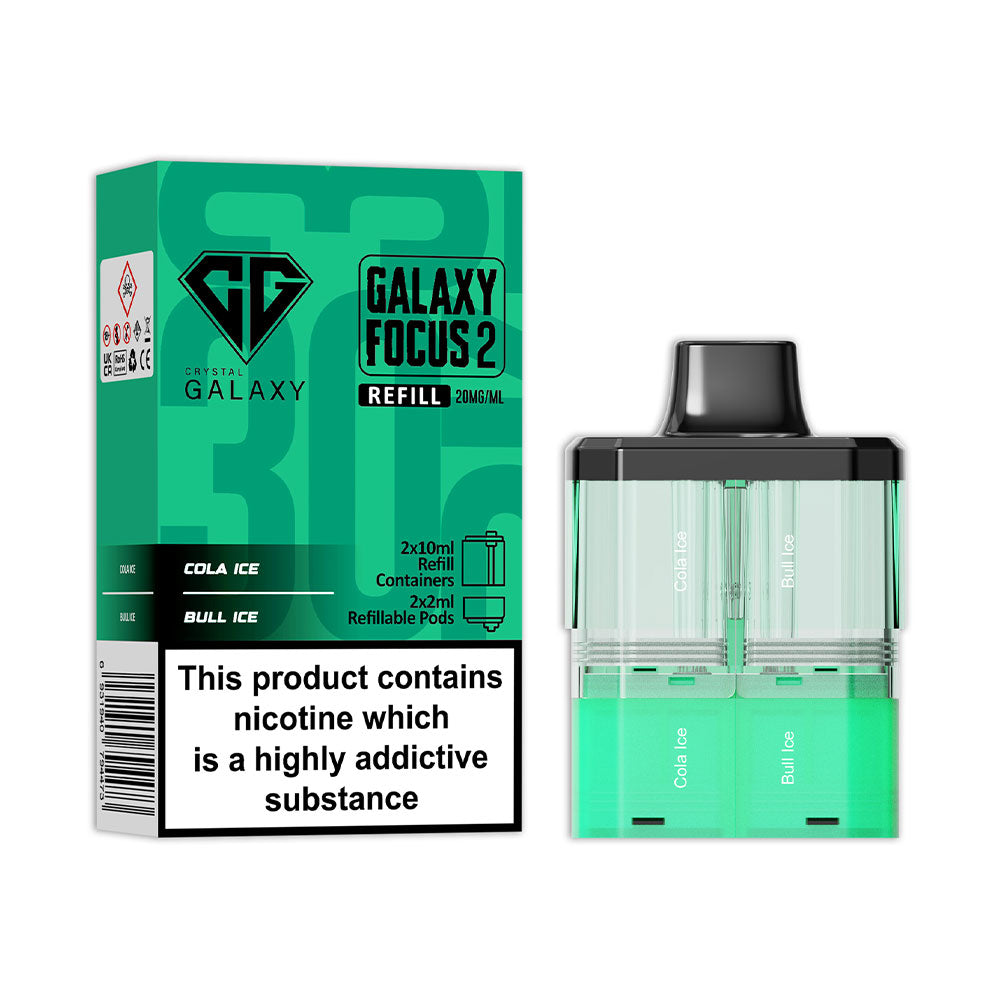 Crystal Galaxy Focus 2 30K Prefilled Pods