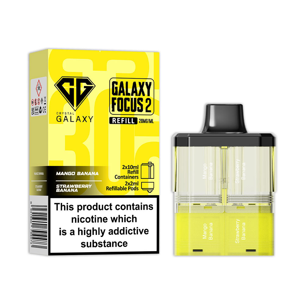 Crystal Galaxy Focus 2 30K Prefilled Pods