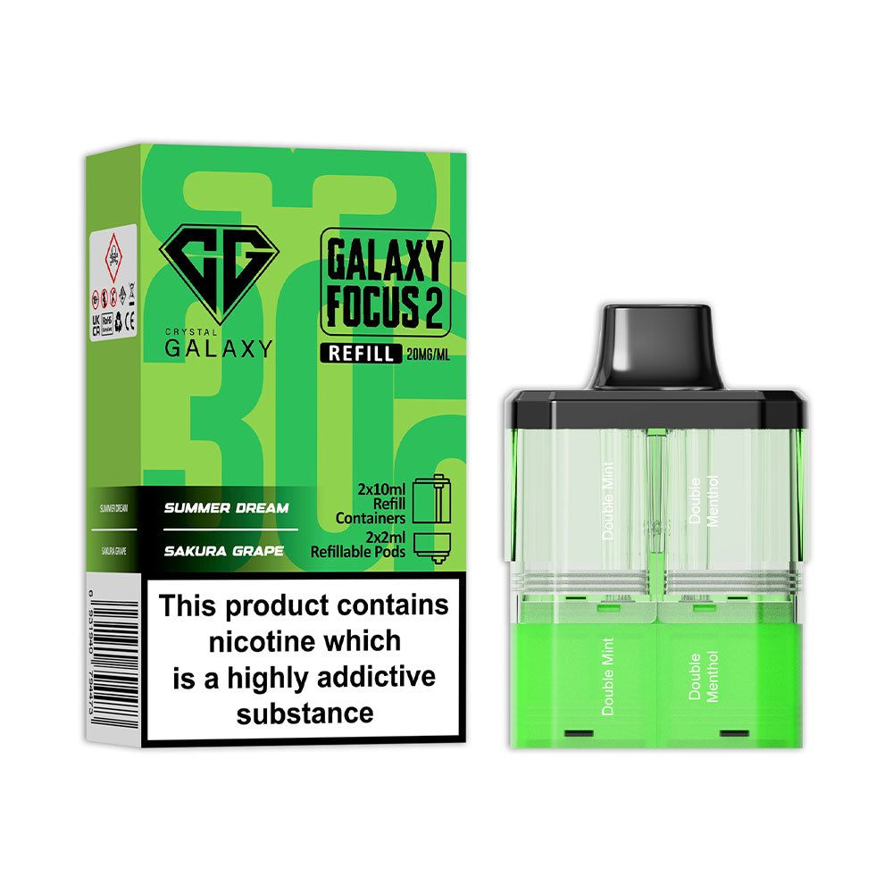 Crystal Galaxy Focus 2 30K Prefilled Pods