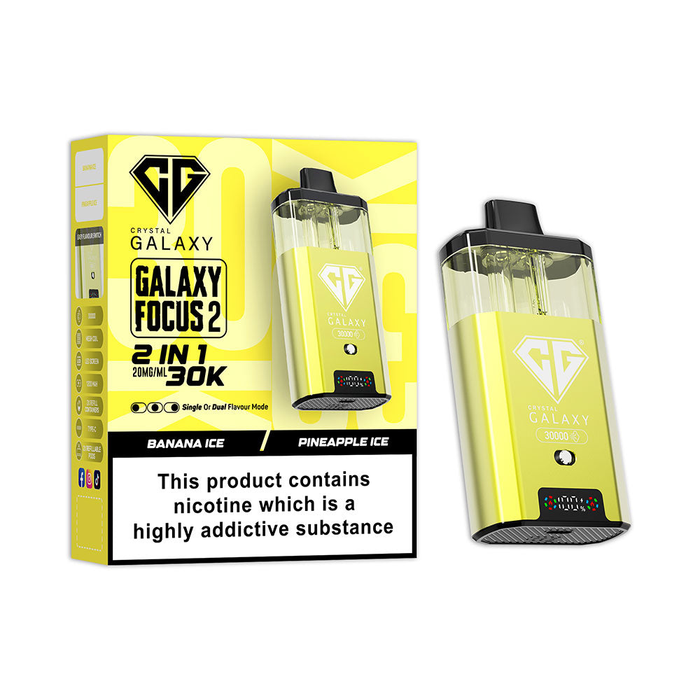 Crystal Galaxy Focus 2 30K Puffs Prefilled Pod Kit