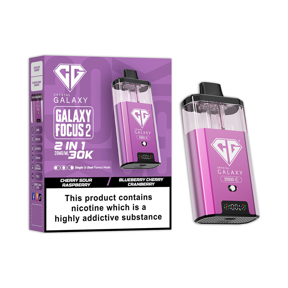 Crystal Galaxy Focus 2 30K Puffs Prefilled Pod Kit