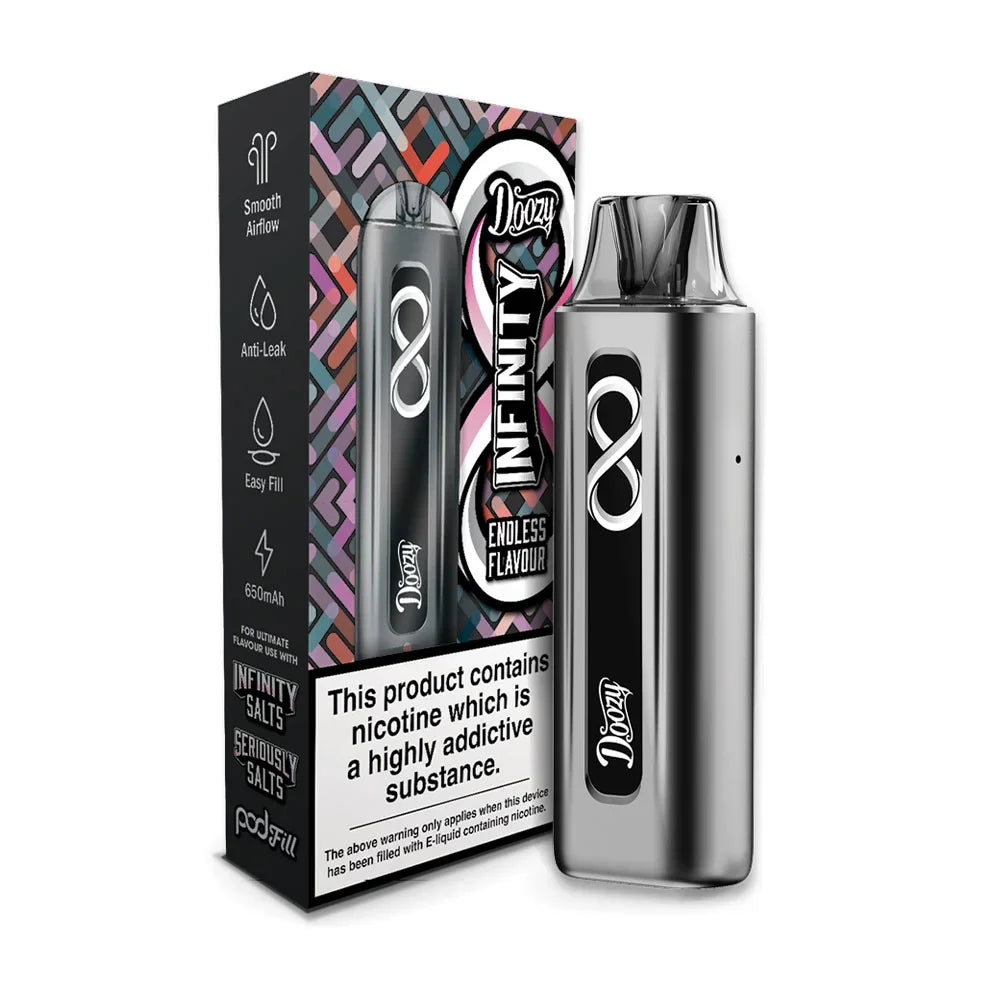 Doozy Infinity Pod Vape Kit - Grey