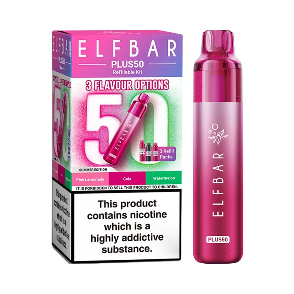 Elf Bar Plus 50K Puffs Prefilled Pod Kit