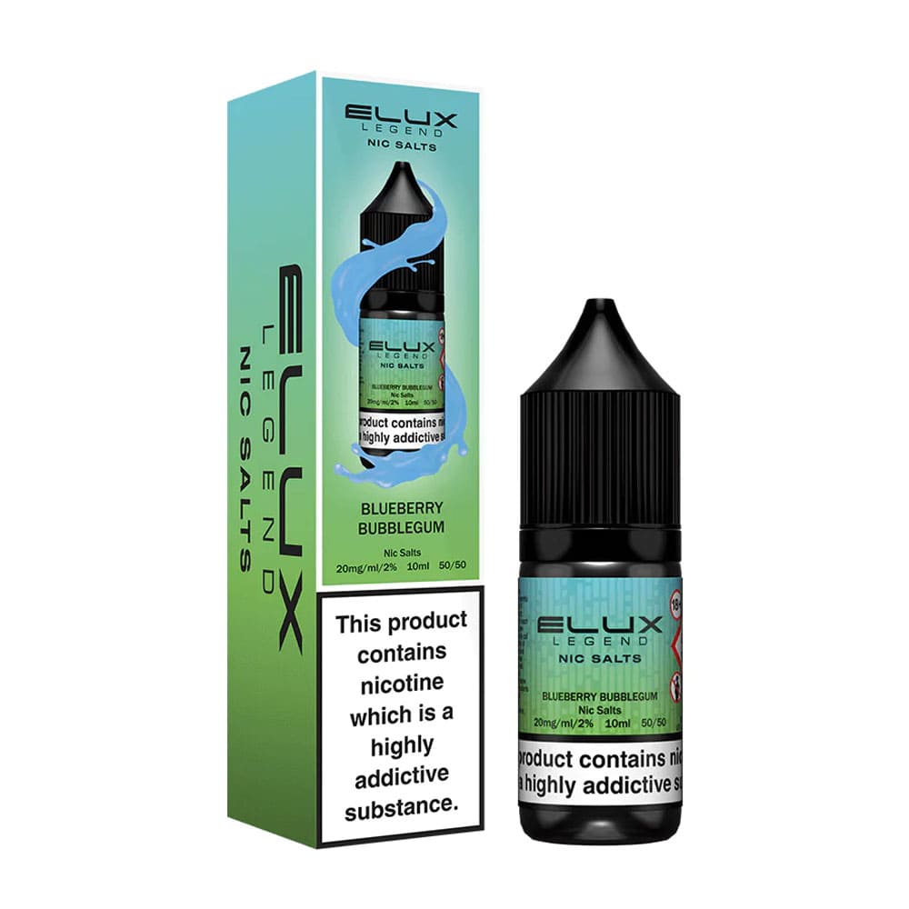 Elux Legend Nic Salt Blueberry Bubblegum 10ml