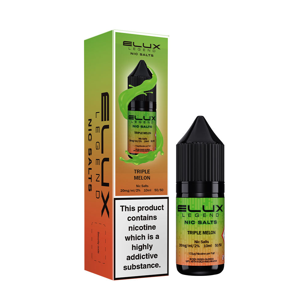 Triple Melon Elux Legend Nic Salt 10ml