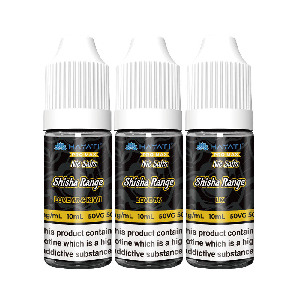 hayati juicy peach liquid Hayati Pro Max Fresh Mint Nic Salt E-Liquid - 4 for £10