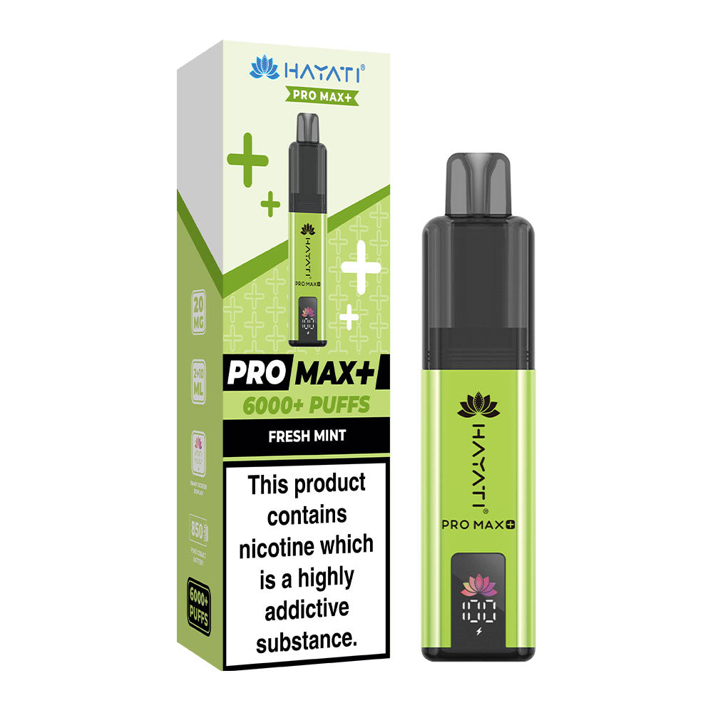 Hayati Pro Max 6000 Fresh Mint Flavour Vape