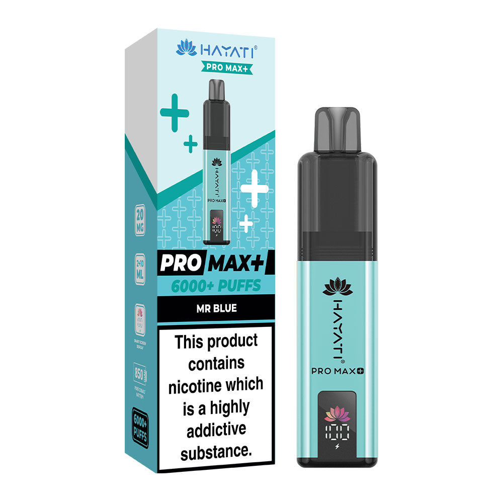 Hayati Pro Max 6000 Mr Blue Flavour Vape