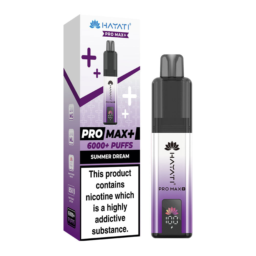 Hayati Pro Max 6000 Strawberry Dream Flavour Vape