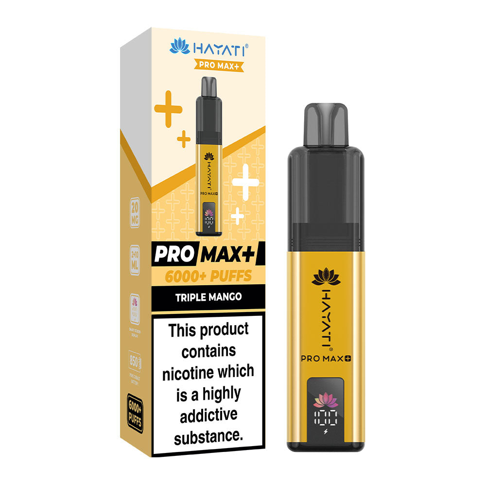 Hayati Pro Max 6000 Triple Mango  Flavour Vape
