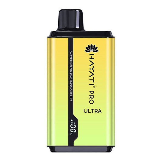Hayati Pro Ultra disposable vape in Watermelon Kiwi Passionfruit flavor