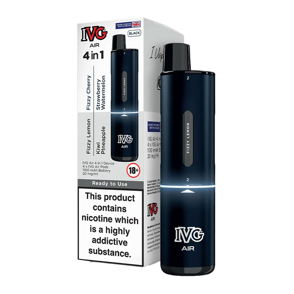 IVG Air 4-in-1 2400 Disposable - Black Edition