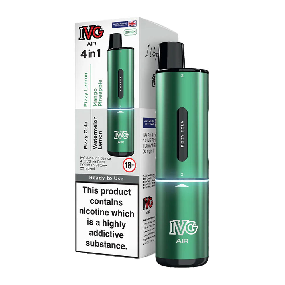 IVG Air 4-in-1 2400 Disposable - Green Edition