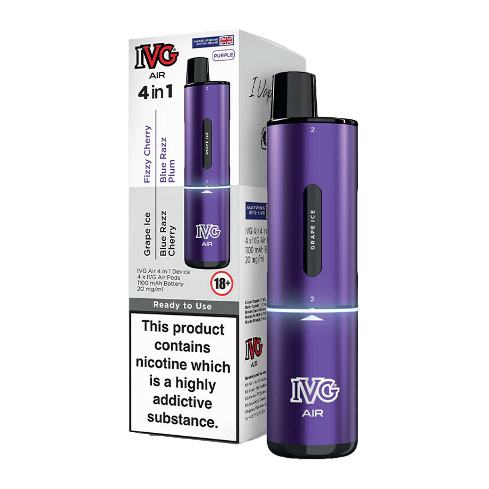 IVG Air 4-in-1 2400 Disposable - Purple Edition
