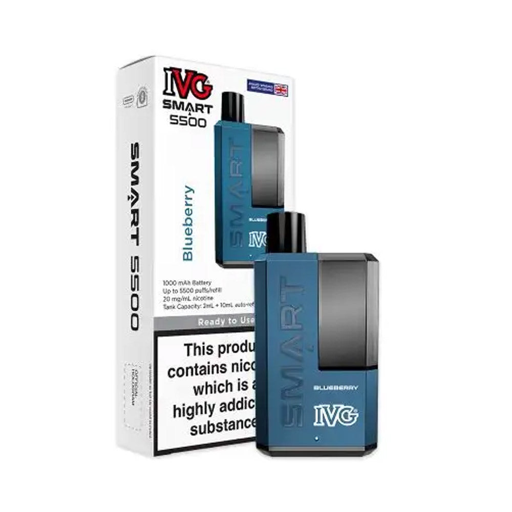 IVG Smart 5500 Puffs - Blueberry