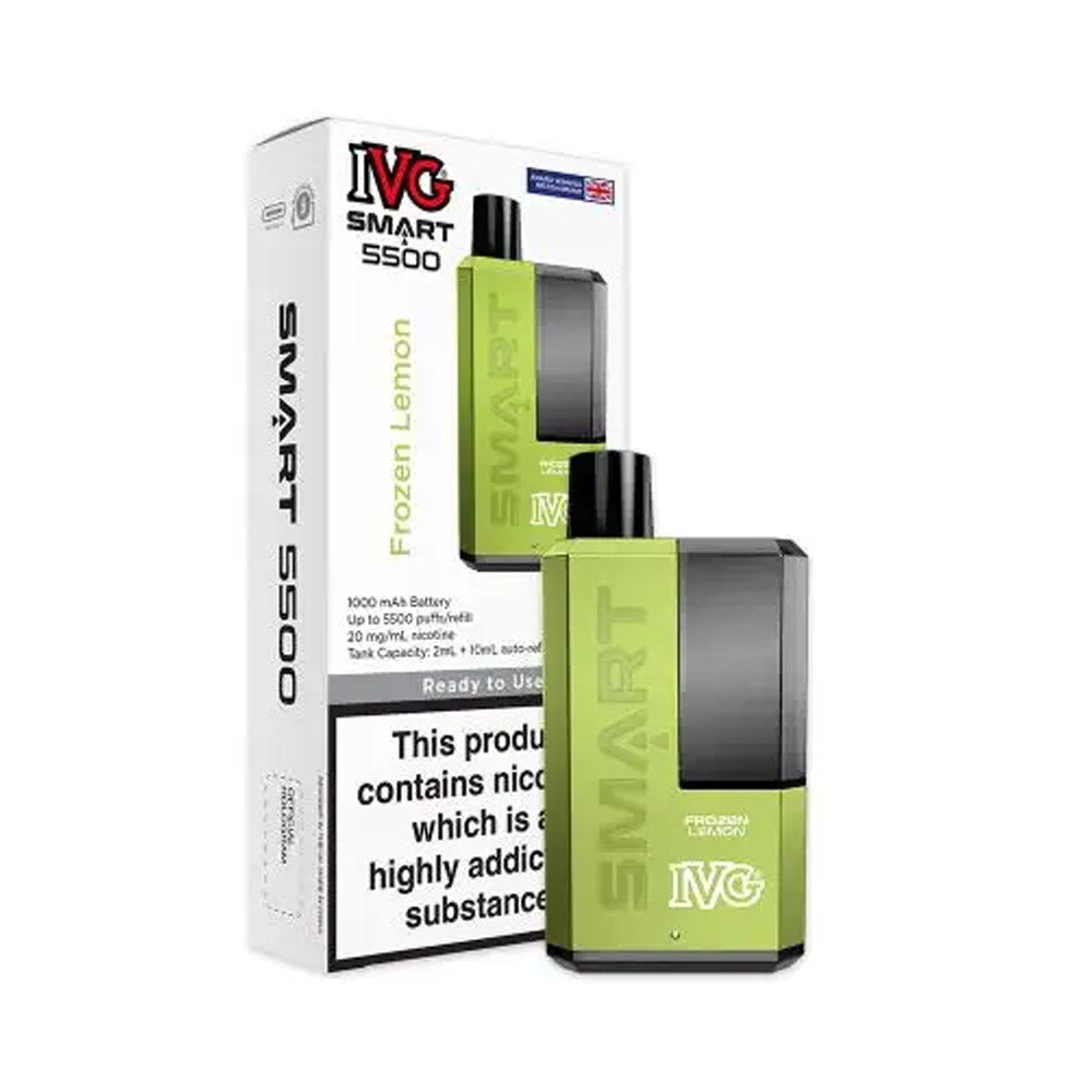 IVG Smart 5500 Puffs - FLemon