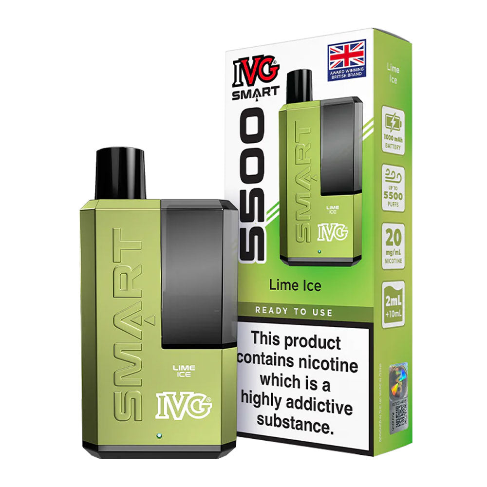 IVG Smart 5500 Puffs - Lime Ice