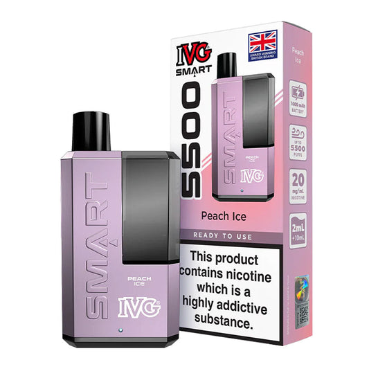 IVG Smart 5500 Puffs - Peach Ice