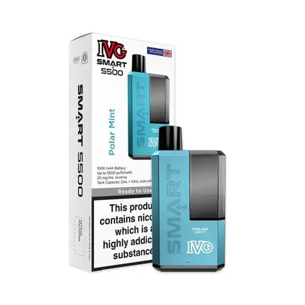 IVG Smart 5500 Puffs - Polar Mint