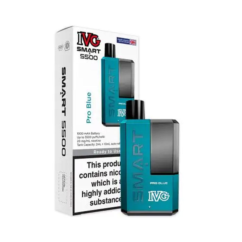 IVG Smart 5500 Puffs - Pro Blue