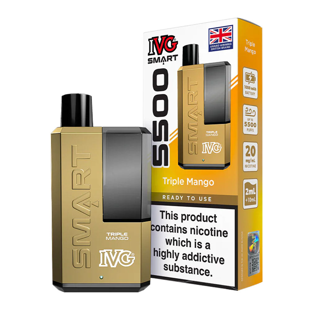 IVG Smart 5500 Puffs - Triple Mango
