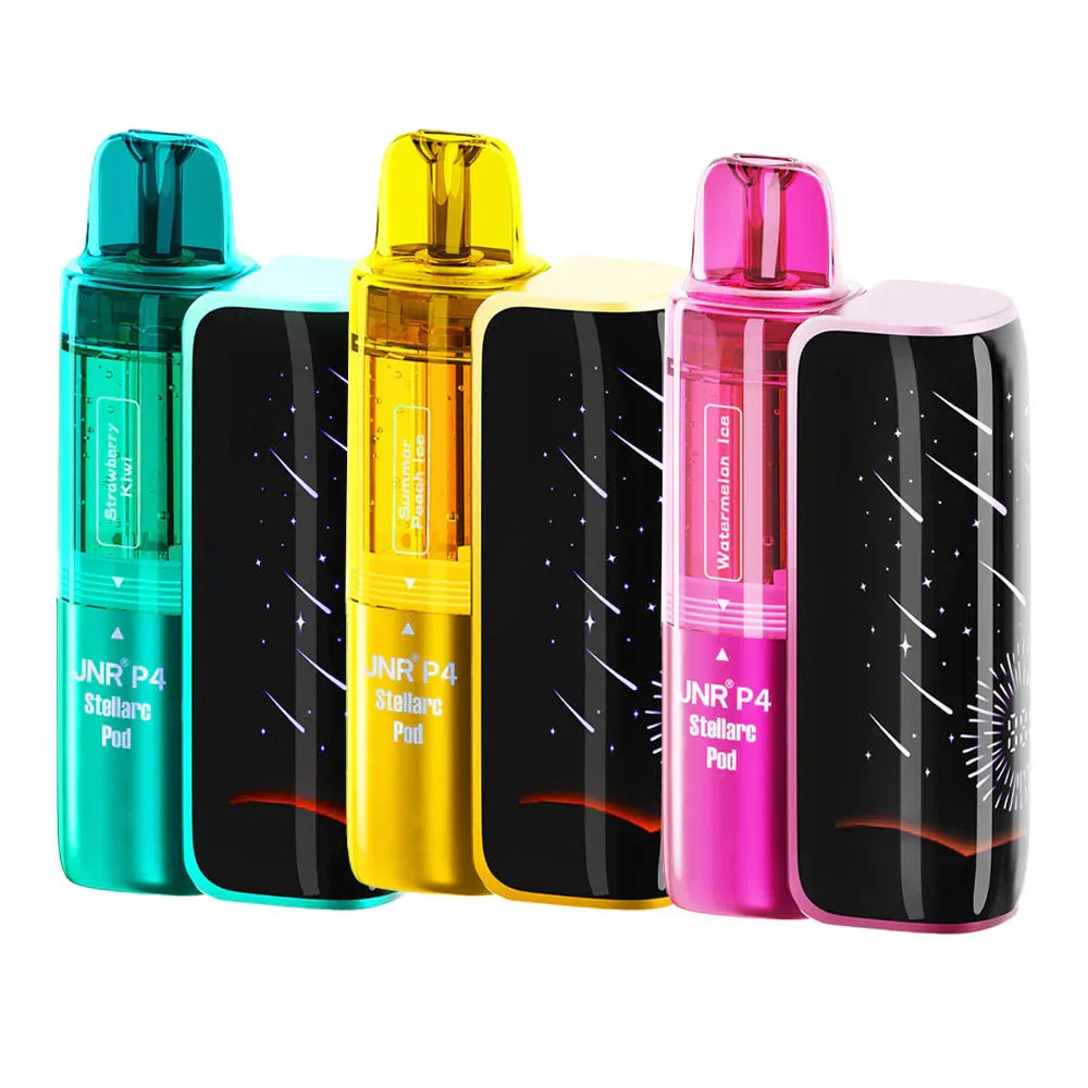 JNR P4 Stellarc 100K Prefilled Kit 1200mAh, Dual Pods JNR P4 Stellarc 100K Prefilled Kit 1200mAh, Dual Pods