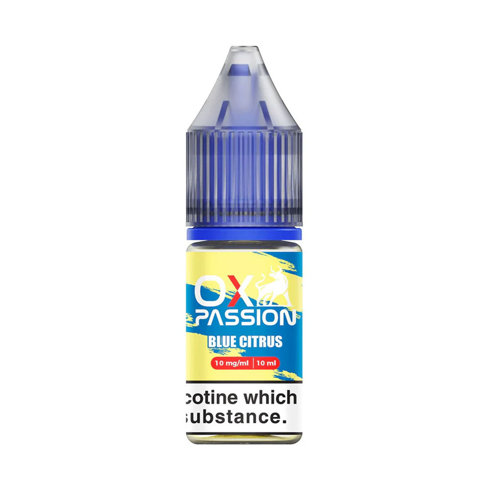 Blue Citrus OX Passion 10ml Nic Salt E Liquid