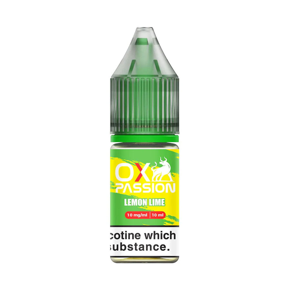 Lemon Lime OX Passion 10ml Nic Salt E Liquid