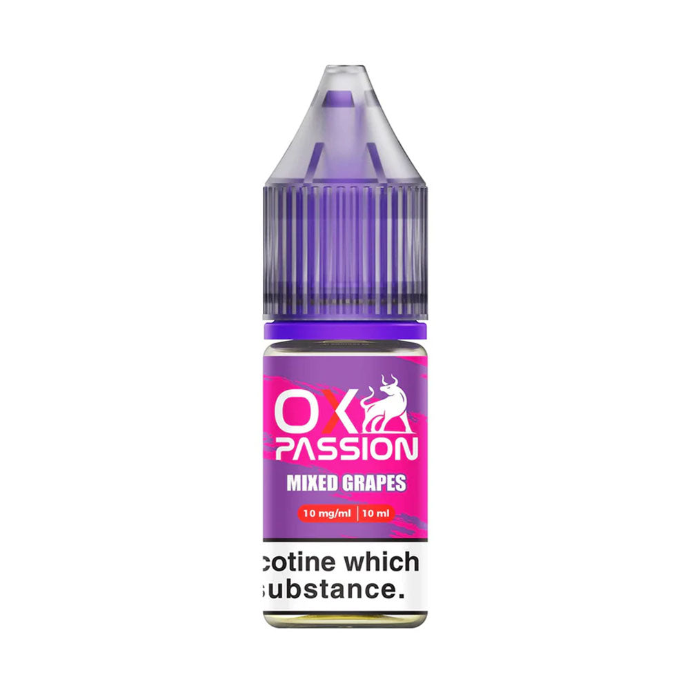 Mixed Grapes OX Passion 10ml Nic Salt E Liquid