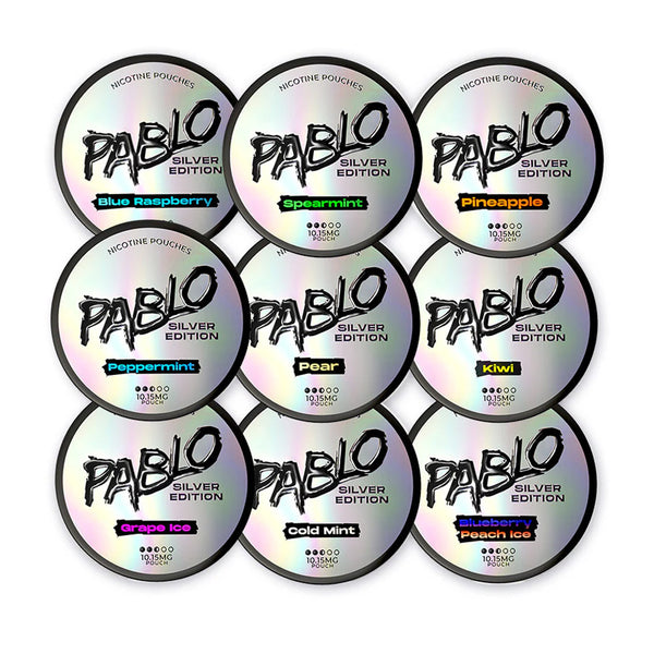 Pablo Silver Edition Nicotine Pouches - 10mg
