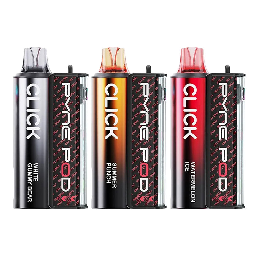 Pyne Pod CLICK 10K Disposable Vape | Just 7.99 Pyne Pod CLICK 10K Disposable Vape | Just 7.99