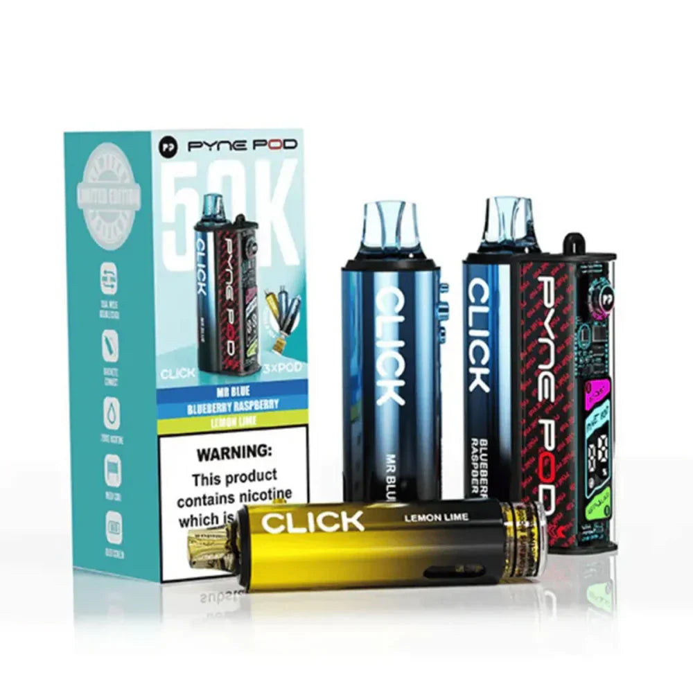 Pyne Pod Click 50K Puffs Prefilled Pod Kit - Classic Edition