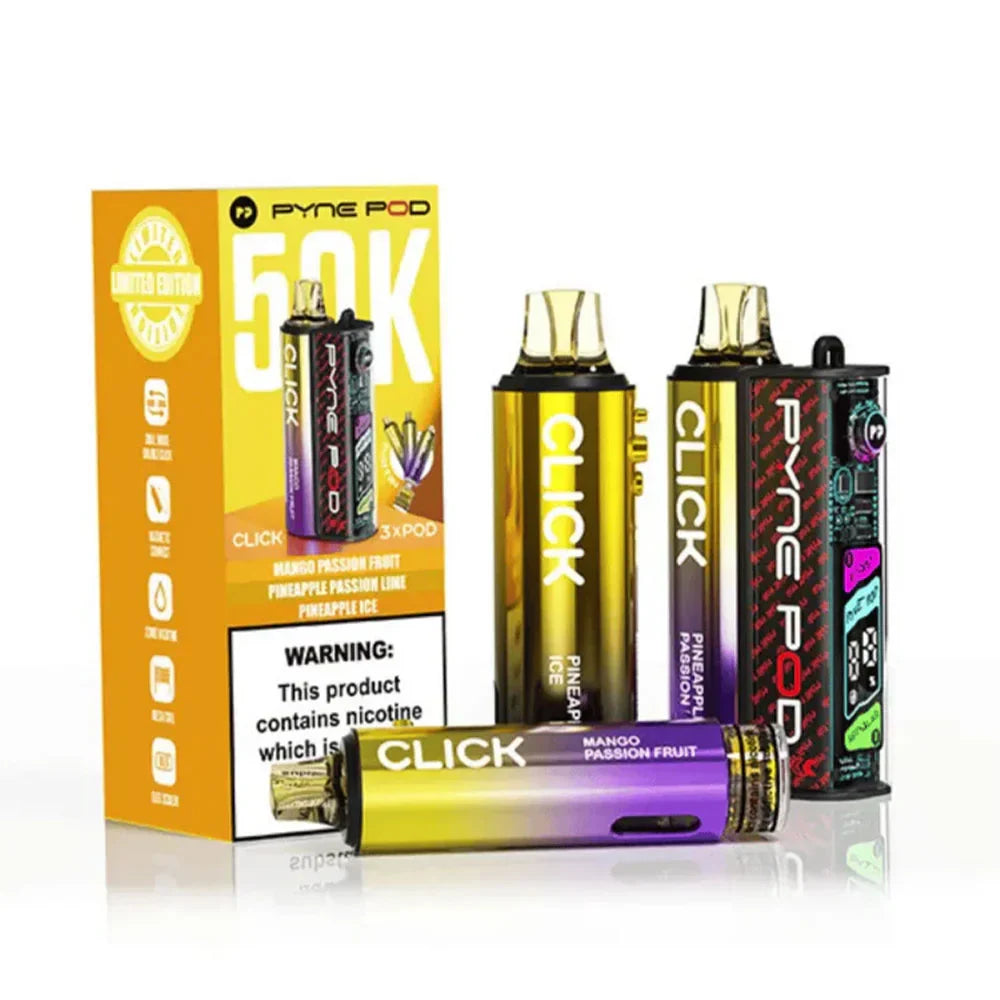 Pyne Pod Click 50K Puffs Prefilled Pod Kit - Tropical Edition