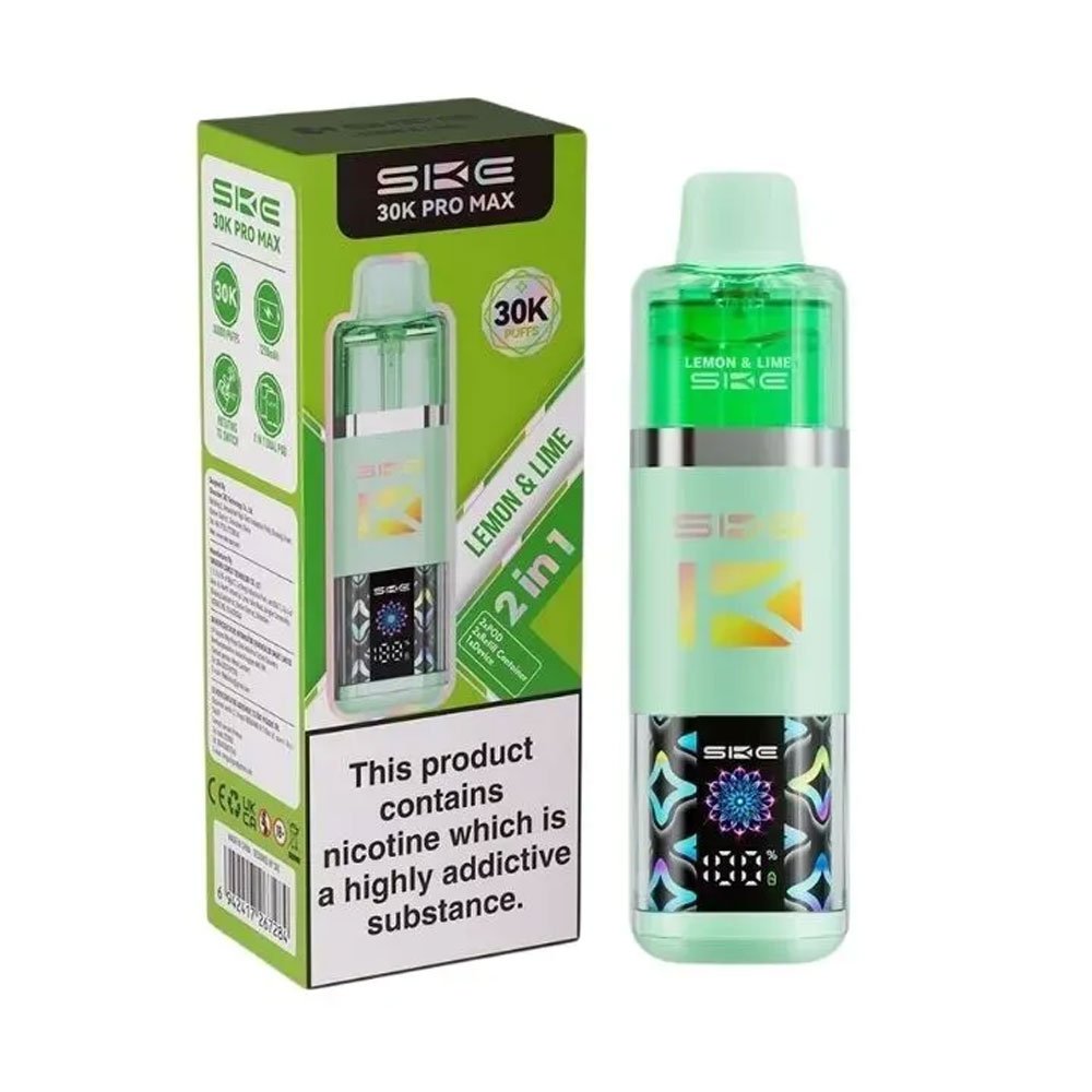SKE 30K Pro Max 2 in 1 Prefilled Pod Kit - Lemon & Lime
