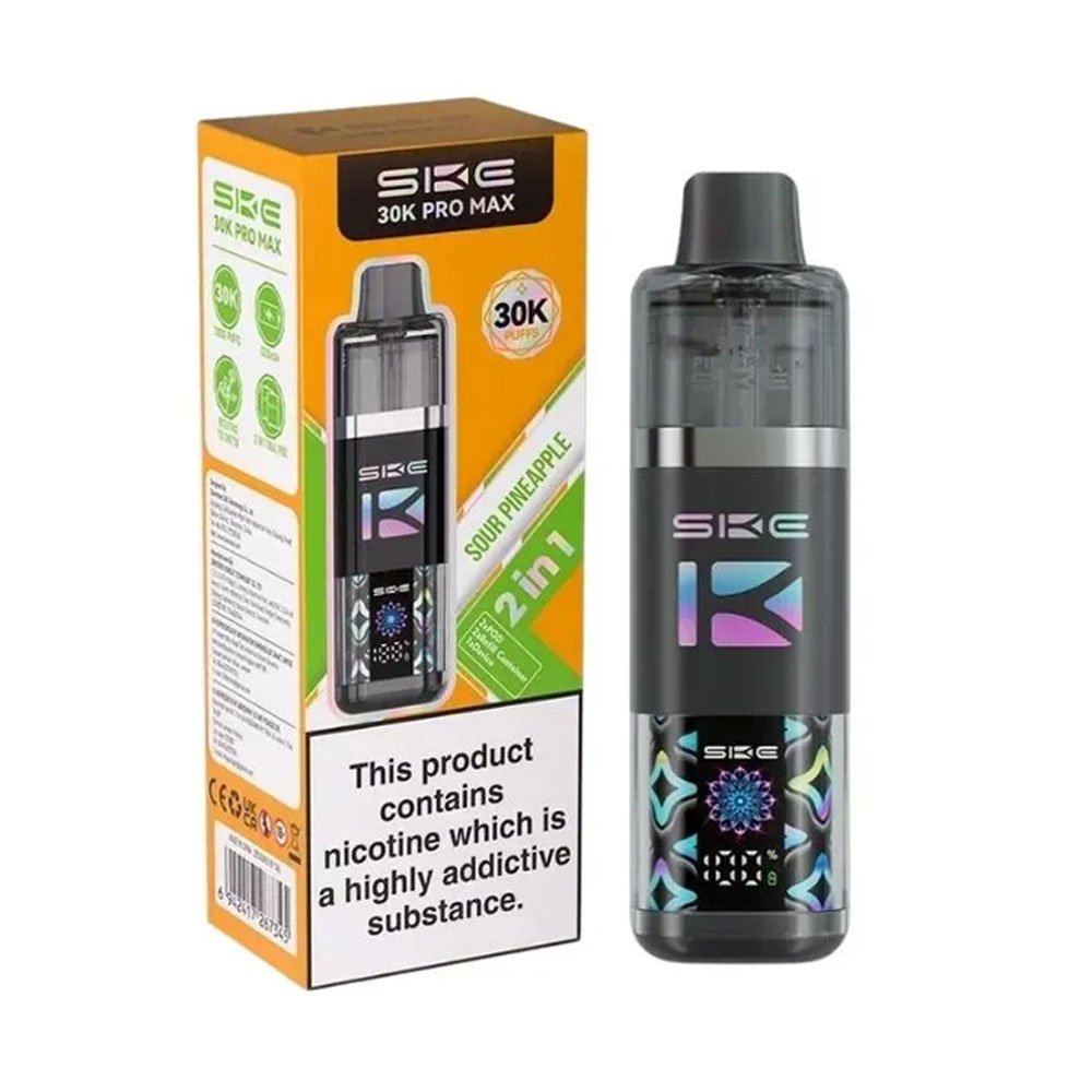 SKE 30K Pro Max 2 in 1 Prefilled Pod Kit - Sour Pineapple