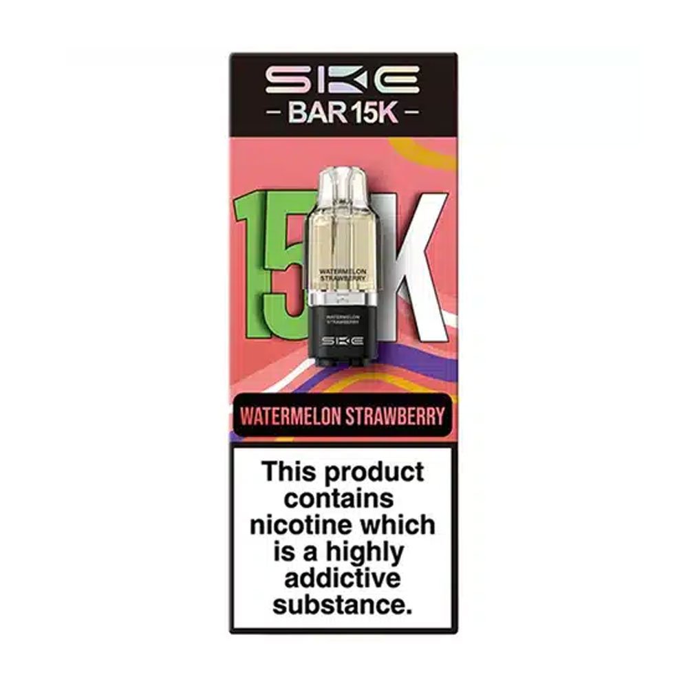 SKE Bar 15K Prefilled Pods - Watermelon Strawberry