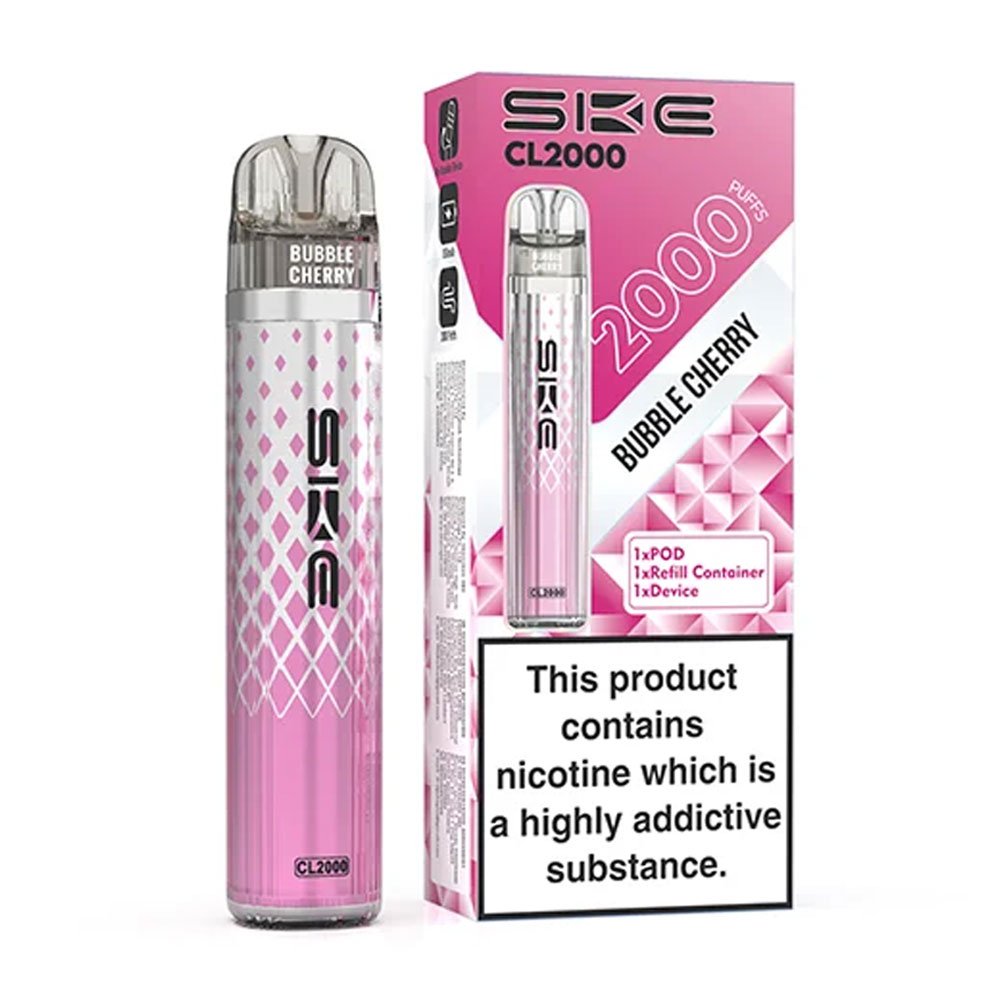 SKE CL2000 Prefilled Pod Kit - Bubble Cherry