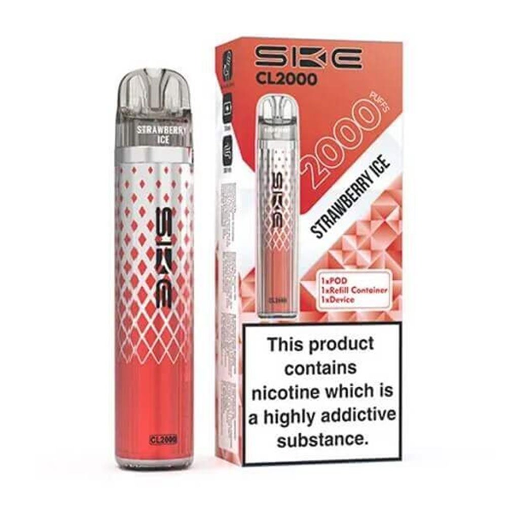 SKE CL2000 Prefilled Pod Kit - Strawberry Ice