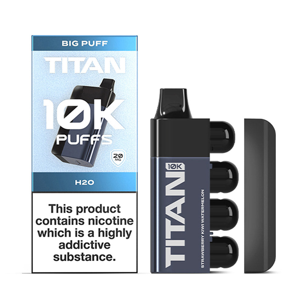 Titan 10k vape H2O big puff