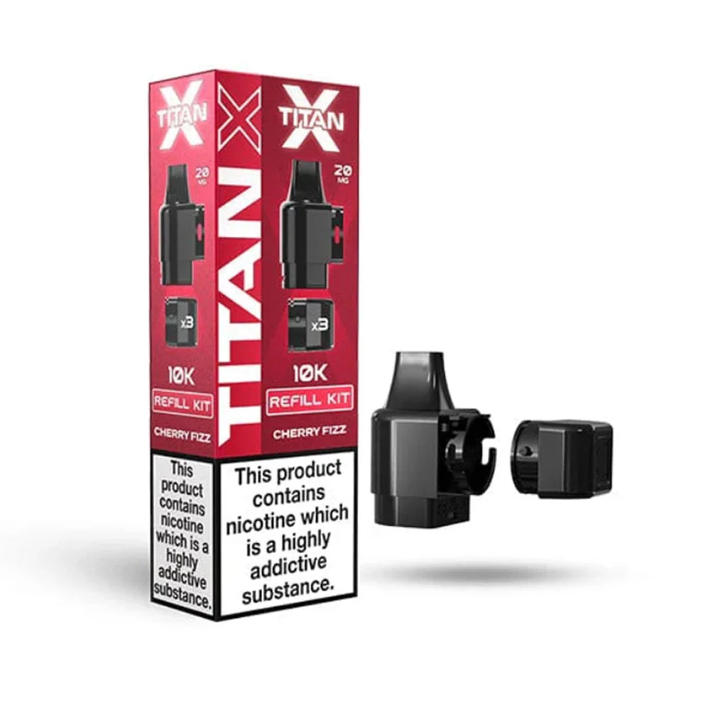 Titan X Prefilled Pods - Cherry Fizz